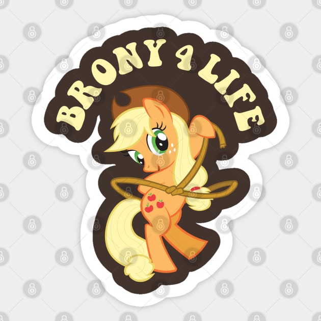 My little pony - BRONY 4 LIFE - 4.0 Sticker by KERZILLA